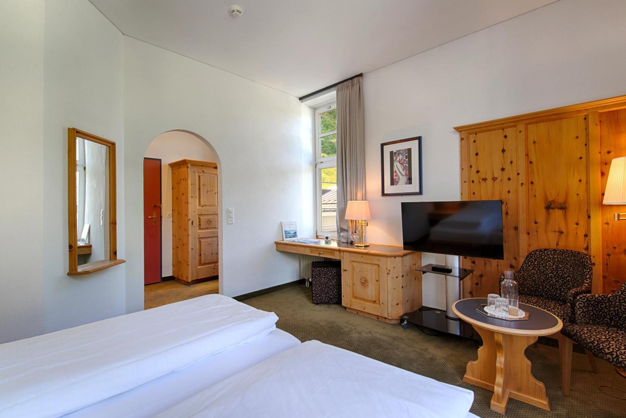 Hotel Villa Post Vulpera Camera foto