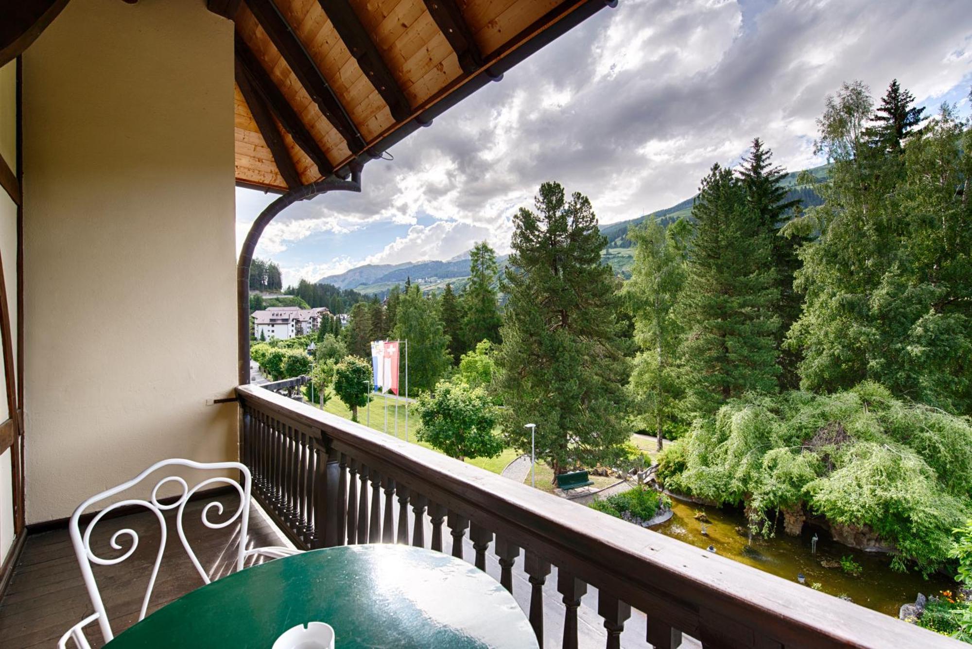 Hotel Villa Post Vulpera Camera foto